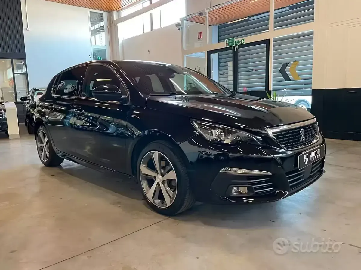 Usata Peugeot 308 GT 131 CV (96 kW) 2021 Nero Berlina