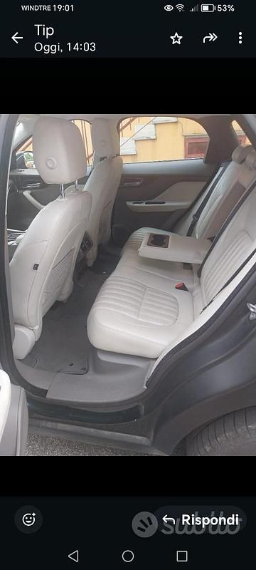 Usata Jaguar F-Pace 180 CV (132 kW) 2017 Verde SUV