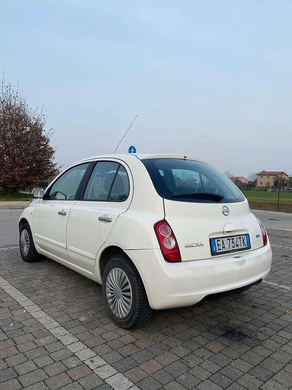 Usata Nissan Micra N-TEC 80 CV (58 kW) 2010 Bianco Utilitaria