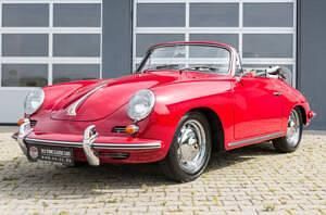 Usata Porsche 356 75 CV (55 kW) 1962 Rosso Cabrio