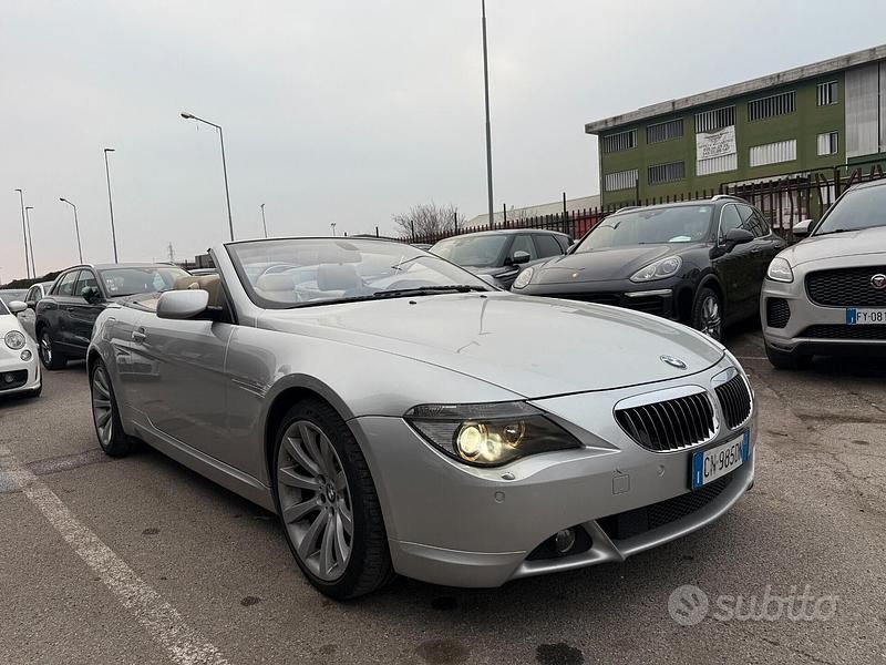 Usata BMW 645 Cabriolet 333 CV (244 kW) 2004 Grigio Cabrio