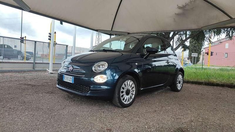 Usata Fiat 500 Lounge 69 CV (50 kW) 2020 Blu/azzurro Utilitaria