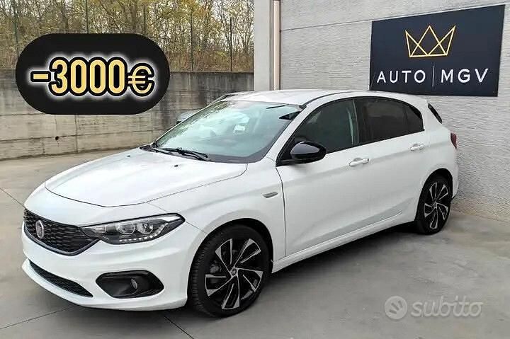 Bianco Usata 2018 Fiat Tipo S Tre volumi | 10.900 € (Buon prezzo) - Immagine 1/4