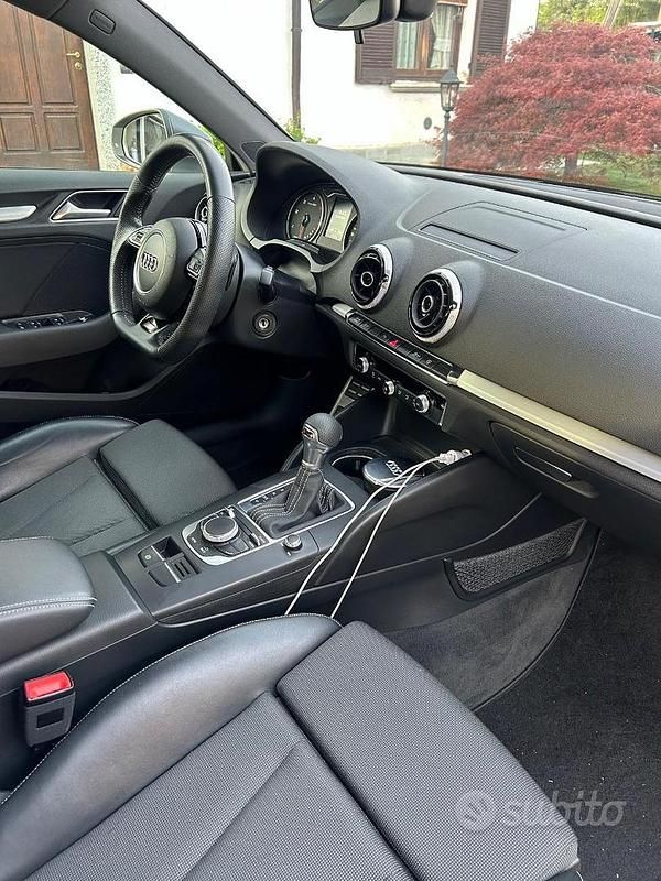 Usata Audi A3 S-Line 150 CV (110 kW) 2016 Bianco Berlina