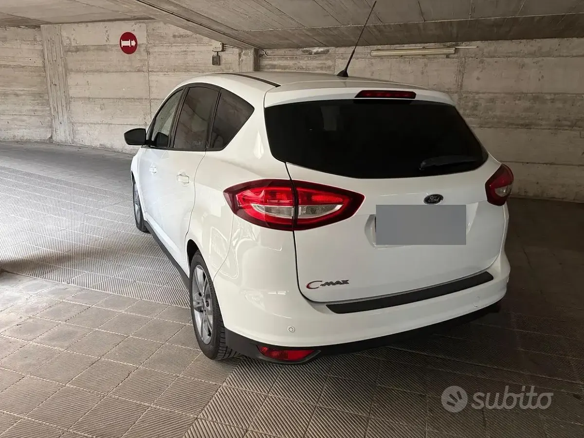 Usata Ford C-MAX 95 CV (69 kW) 2016 Bianco Monovolume