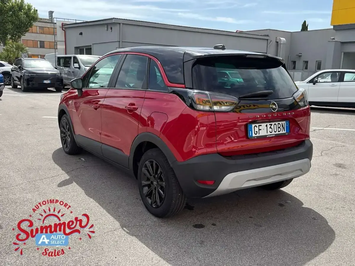 Usata Opel Crossland GS Line 83 CV (61 kW) 2021 Rosso SUV