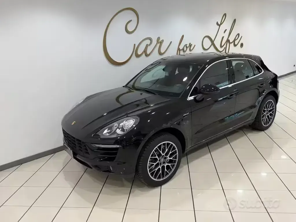 Usata Porsche Macan 250 CV (183 kW) 2015 Nero SUV