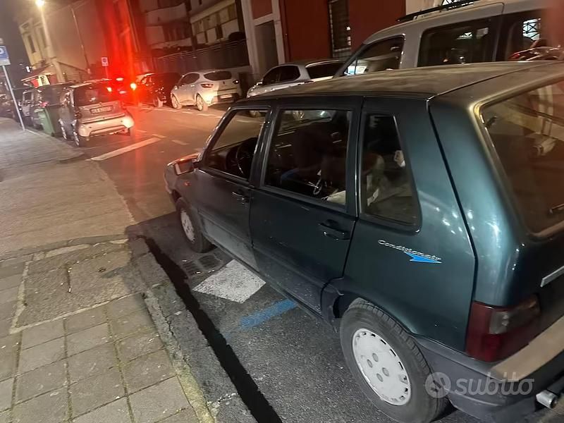 Usata Fiat Uno 69 CV (50 kW) 1995 Verde Utilitaria