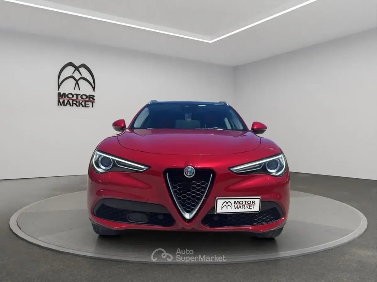 Usata Alfa Romeo Stelvio Executive 280 CV (205 kW) 2019 Rosso SUV