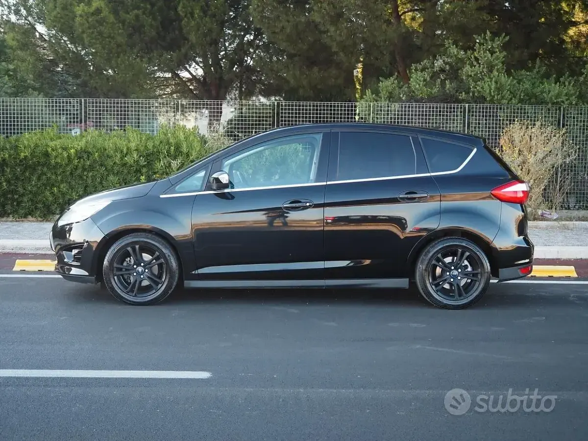 Usata Ford C-MAX Titanium 125 CV (91 kW) 2014 Nero Monovolume