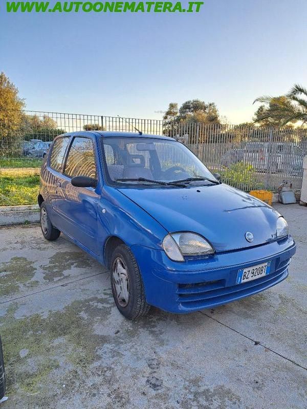 Usata Fiat Seicento 54 CV (39 kW) 2002 Azzurro Utilitaria