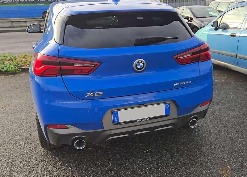 Usata BMW X2 M Sport 150 CV (110 kW) 2019 Blu/azzurro SUV