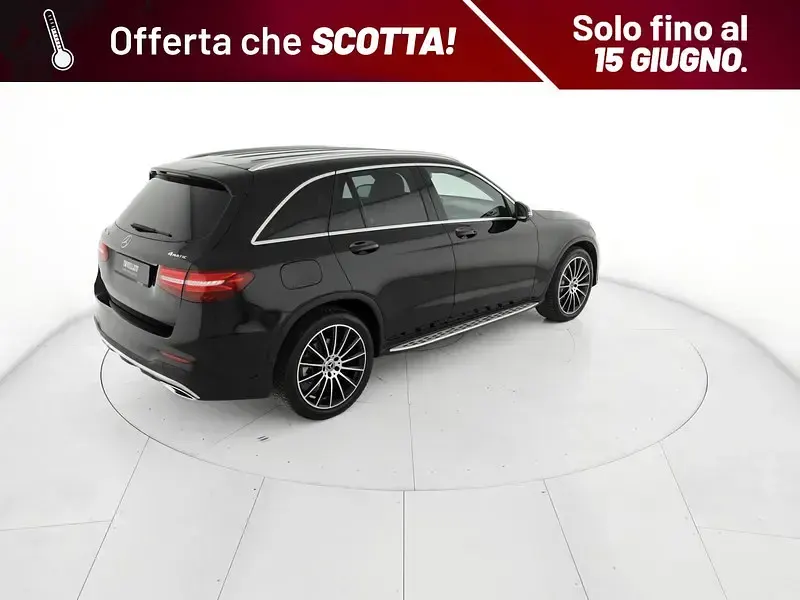 Usata Mercedes GLC250 Premium 204 CV (150 kW) 2017 Nero SUV