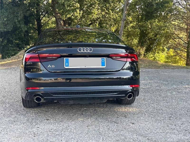 Usata Audi A5 S-Line 170 CV (125 kW) 2017 Nero Coupé
