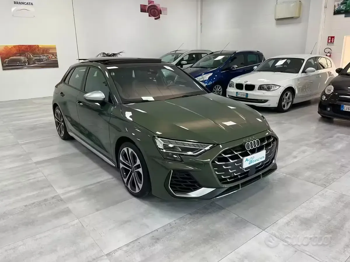 Usata Audi S3 Ambiente 333 CV (244 kW) 2024 Verde Berlina