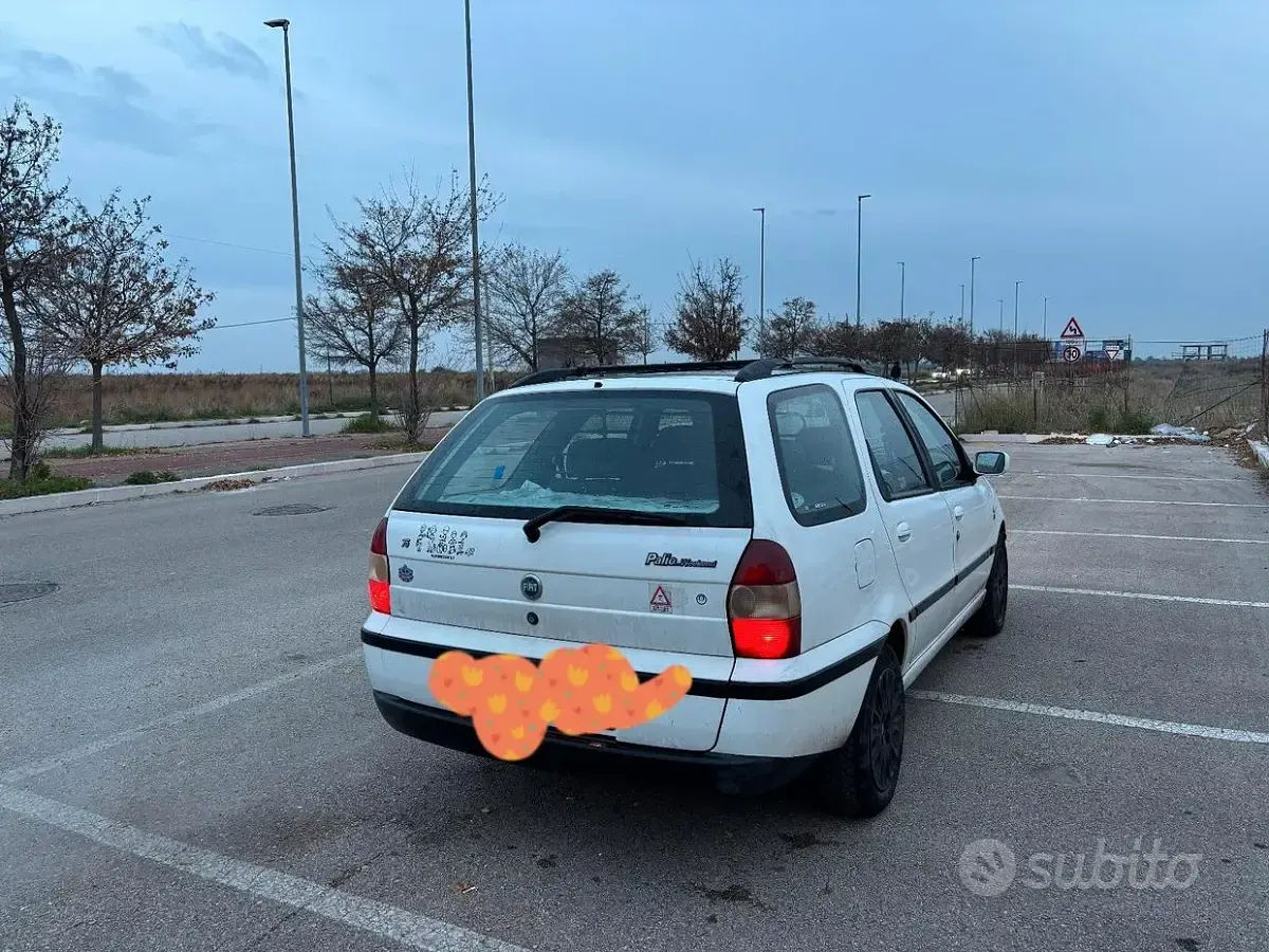 Usata Fiat Palio 1999 Bianco Station wagon