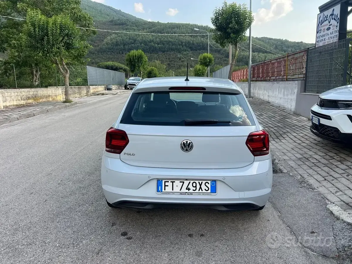 Usata VW Polo Comfortline 80 CV (58 kW) 2019 Bianco Utilitaria