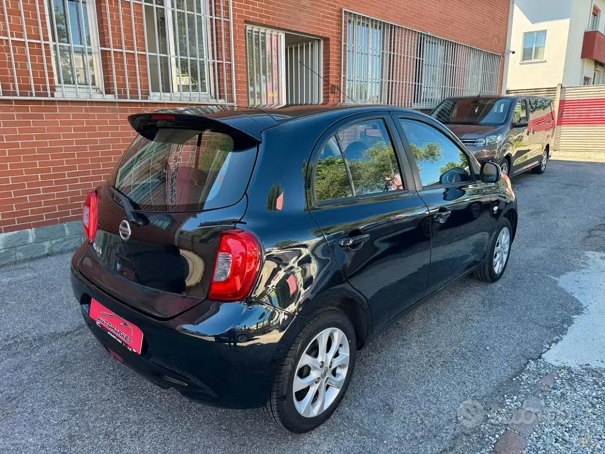 Usata Nissan Micra Acenta 80 CV (58 kW) 2015 Nero Utilitaria