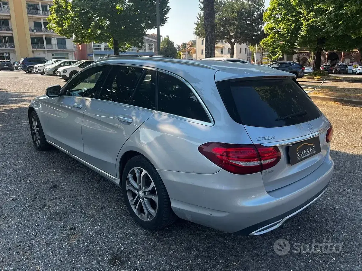 Usata Mercedes C220 169 CV (124 kW) 2015 Argento Station wagon
