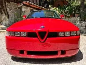 Usata Alfa Romeo SZ/RZ 210 CV (154 kW) 1989 Rosso Coupé