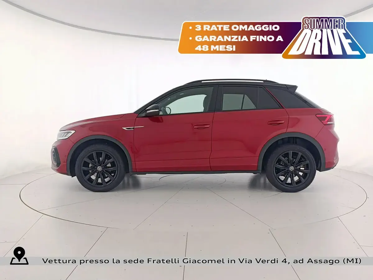Usata VW T-Roc R-line 110 CV (80 kW) 2023 Nero SUV