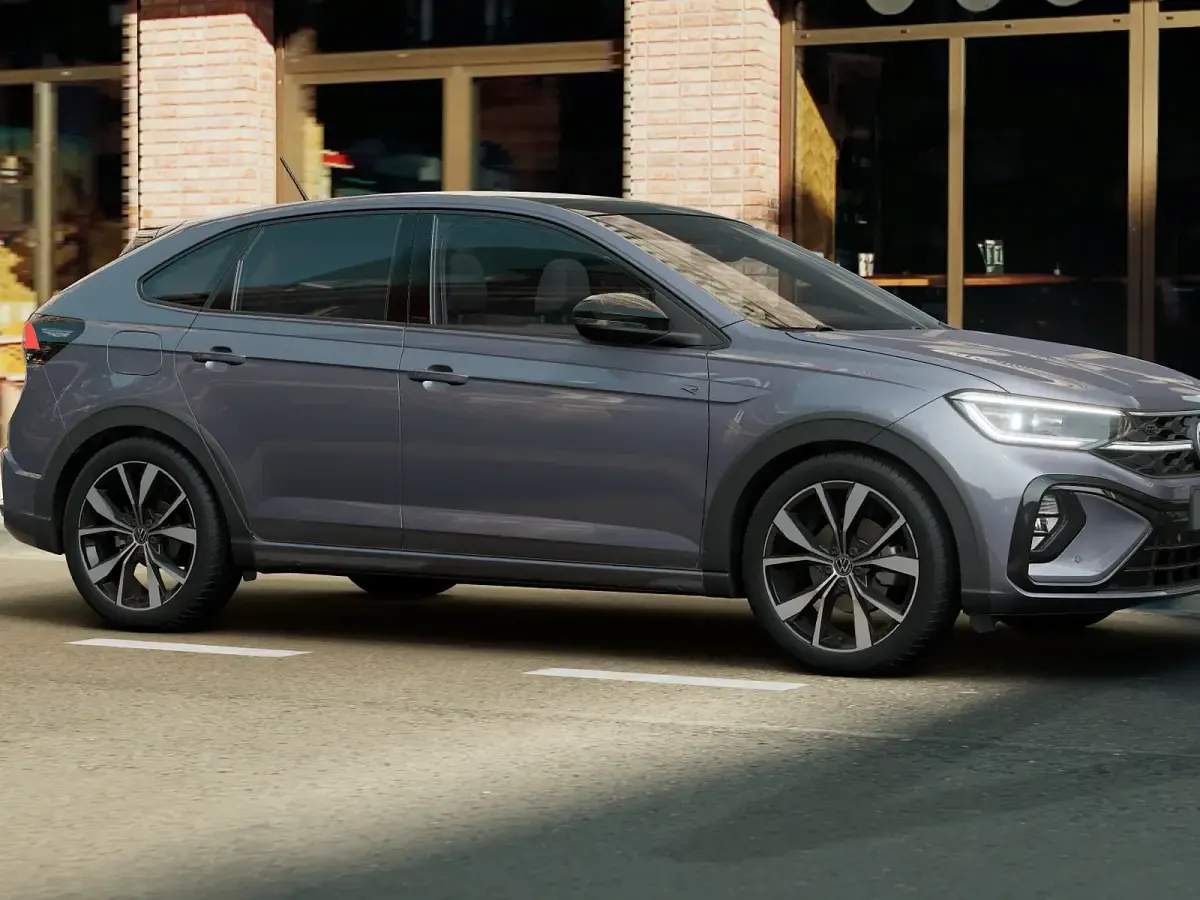 Nuova VW Taigo R-line Plus 116 CV (85 kW) 2026 Smoky grey metallizzato deep black perla SUV