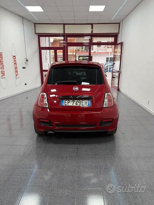 Usata Fiat 500S 2013 Rosso Berlina
