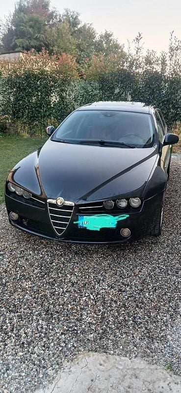 Usata Alfa Romeo 159 150 CV (110 kW) 2007 Nero Station wagon