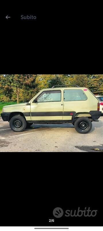 Usata Fiat Panda 4x4 50 CV (36 kW) 1987 Utilitaria