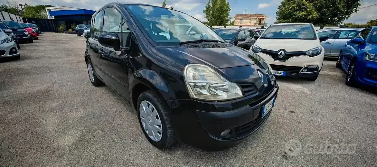 Usata Renault Modus Expression 85 CV (62 kW) 2009 Nero Monovolume