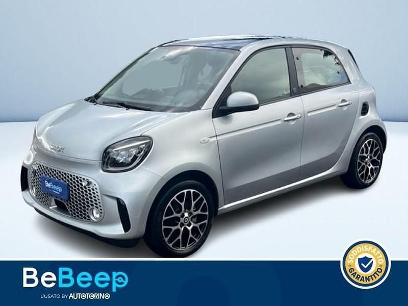 Grigio metallizzato Usata 2021 Smart ForFour Electric Drive Prime Utilitaria | 12.200 € (Buon prezzo) - Immagine 1/3