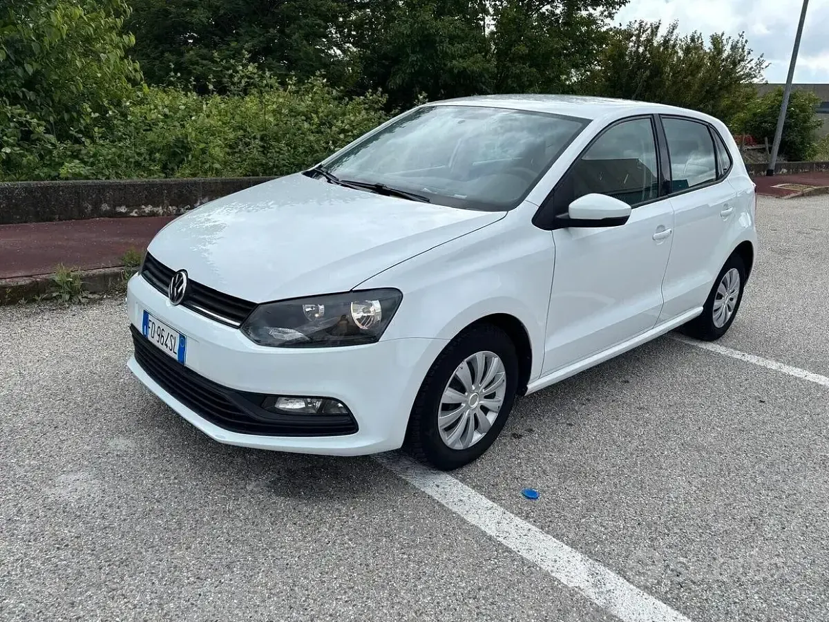 Usata VW Polo Trendline 60 CV (44 kW) 2016 Bianco Berlina