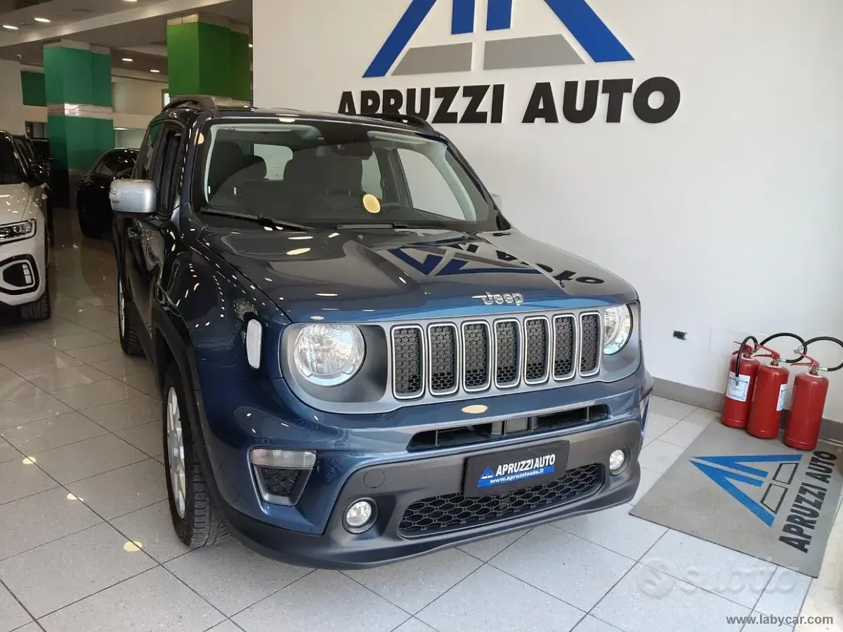 Usata Jeep Renegade Limited 120 CV (88 kW) 2022 Blu/azzurro SUV