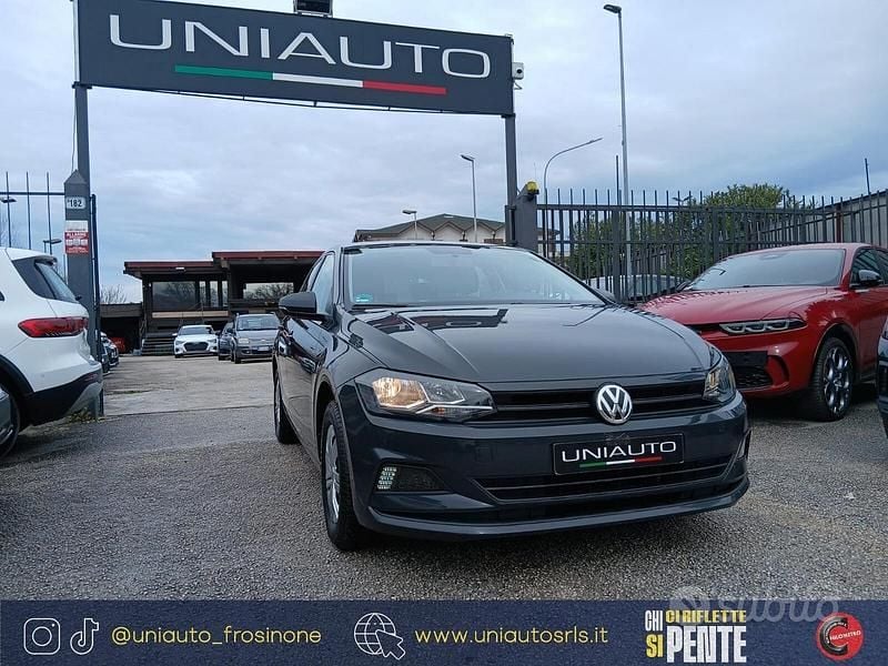 Usata VW Polo Comfortline 75 CV (55 kW) 2018 Grigio Utilitaria