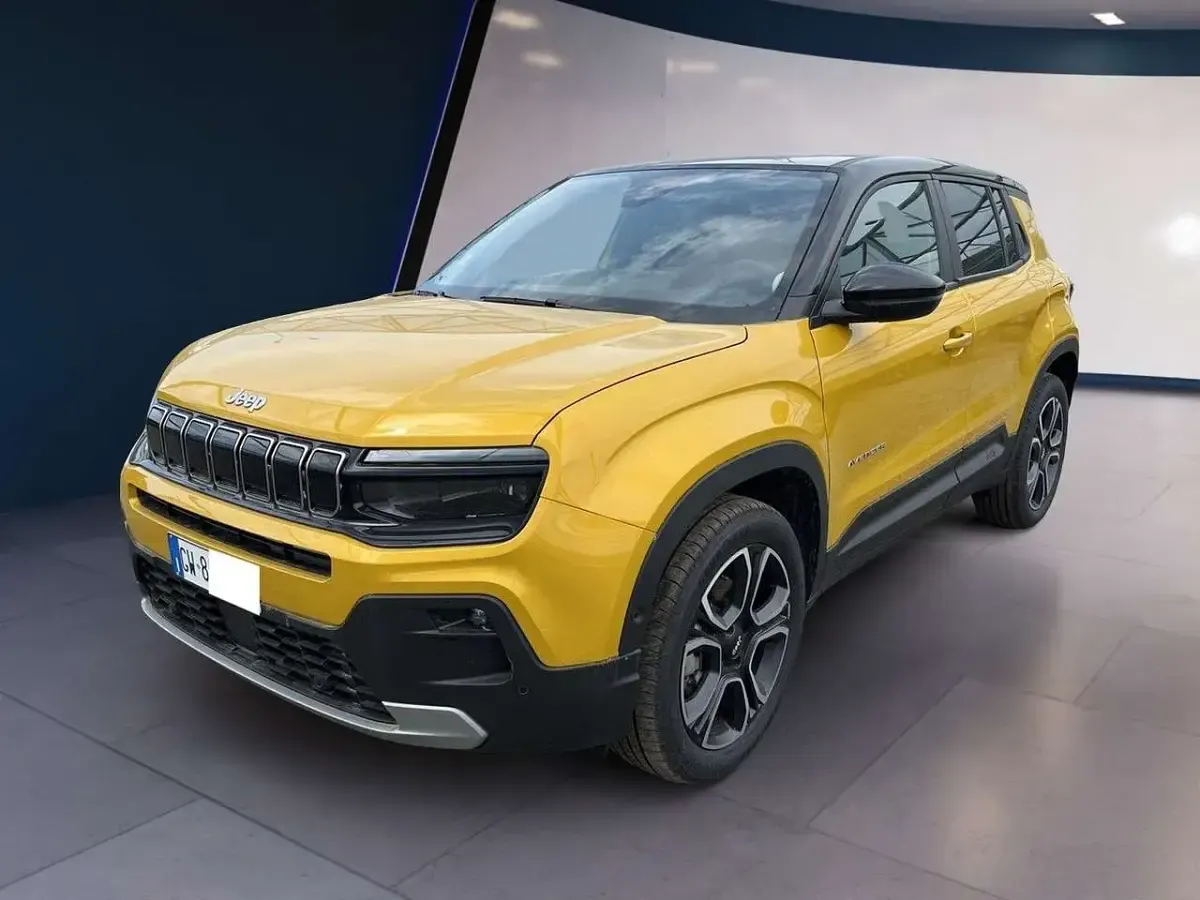 Usata Jeep Avenger Summit 110 CV (80 kW) 2024 Giallo SUV