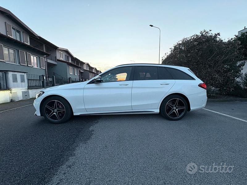 Usata Mercedes C200 2015 Bianco Station wagon