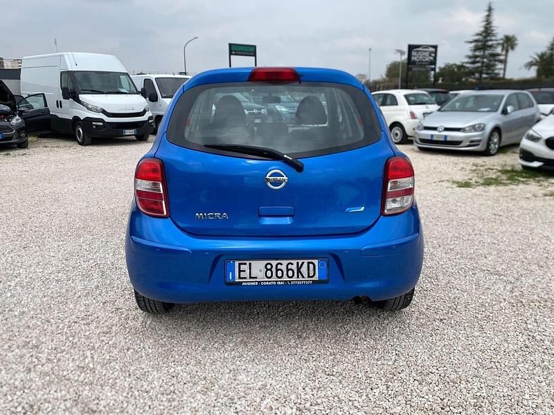 Usata Nissan Micra Tekna 80 CV (58 kW) 2011 Blu Utilitaria