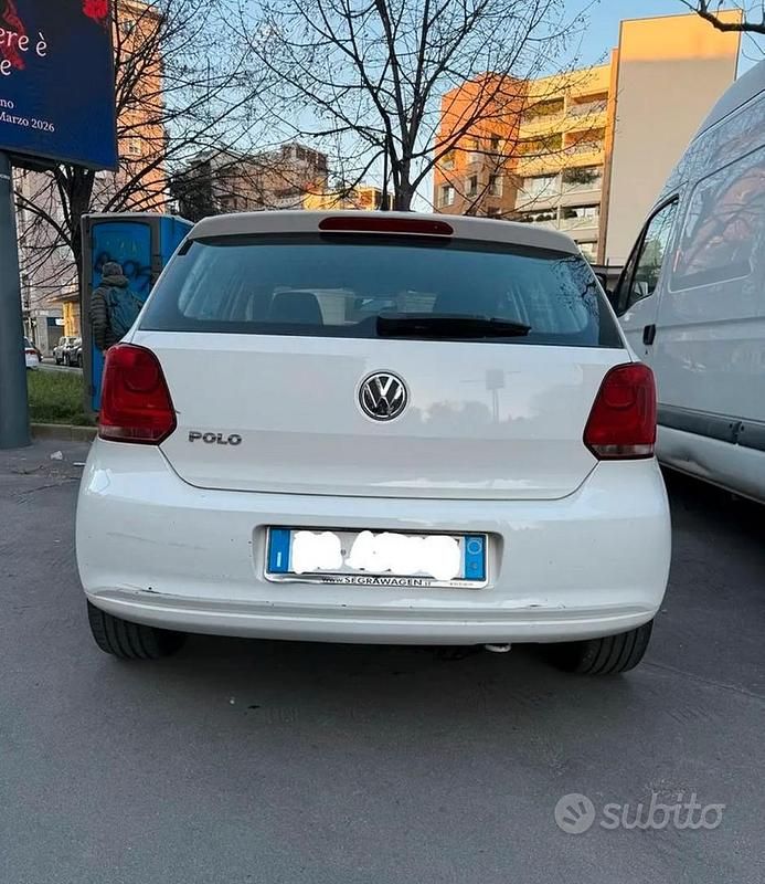 Usata VW Polo 60 CV (44 kW) 2012 Bianco Utilitaria