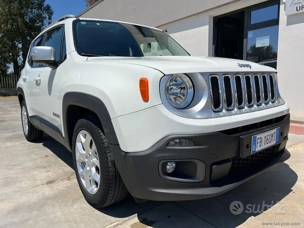 Usata Jeep Renegade Limited 120 CV (88 kW) 2015 Bianco SUV