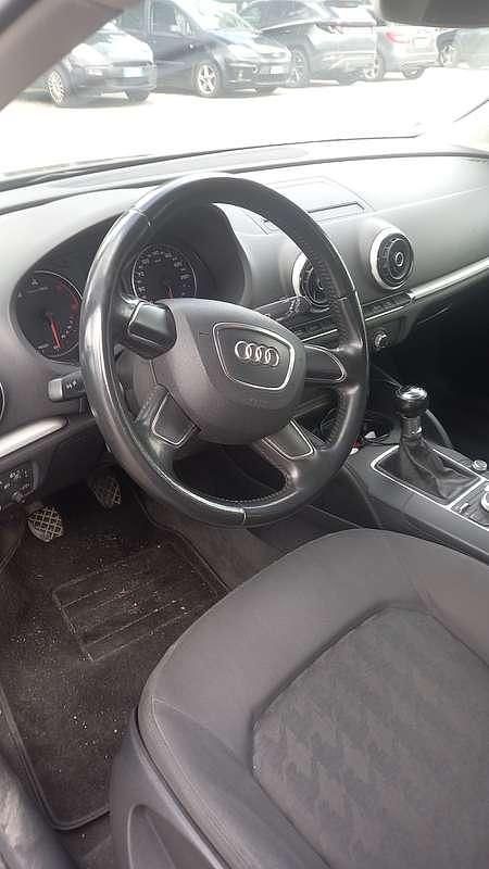 Usata Audi A3 Ambiente 150 CV (110 kW) 2015 Nero Berlina
