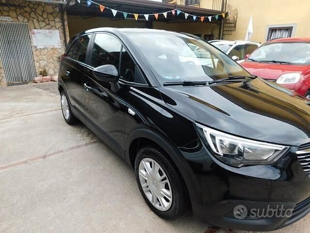 Usata Opel Crossland X 102 CV (75 kW) 2020 Nero SUV