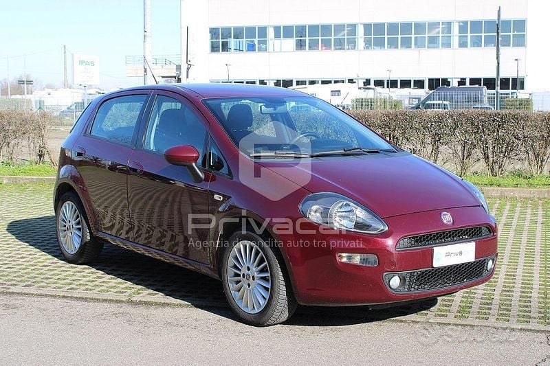 Usata Fiat Punto Lounge 69 CV (50 kW) 2014 Rosso Utilitaria