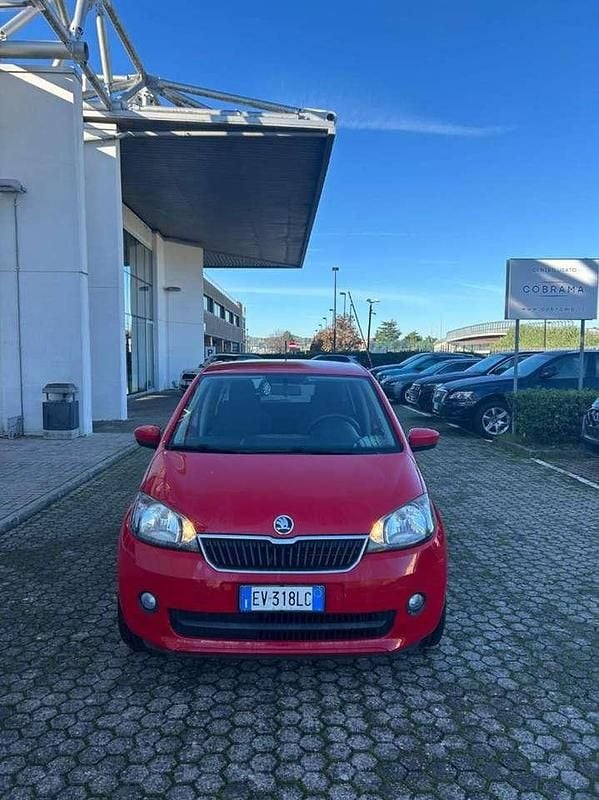 Rosso Usata 2014 Skoda Citigo Due volumi | 6300 € (Buon prezzo) - Immagine 1/4