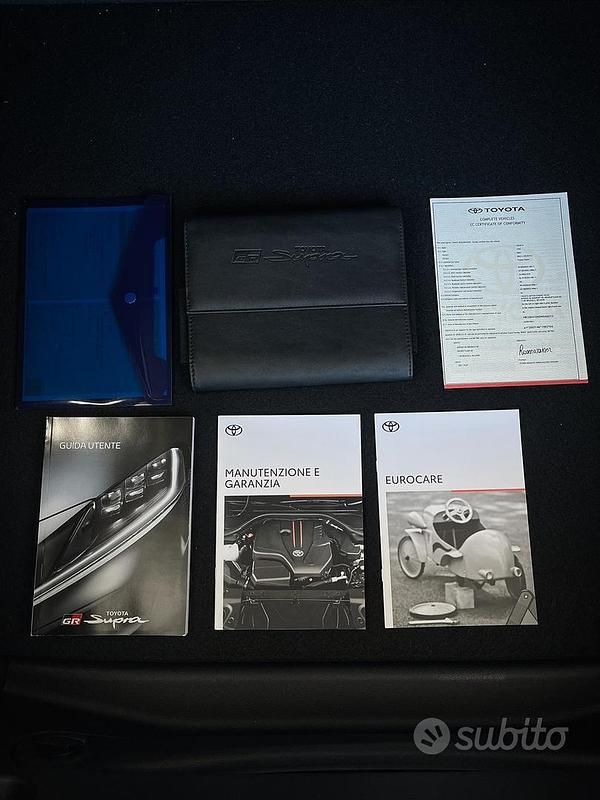 Usata Toyota Supra 340 CV (250 kW) 2021 Blu Coupé