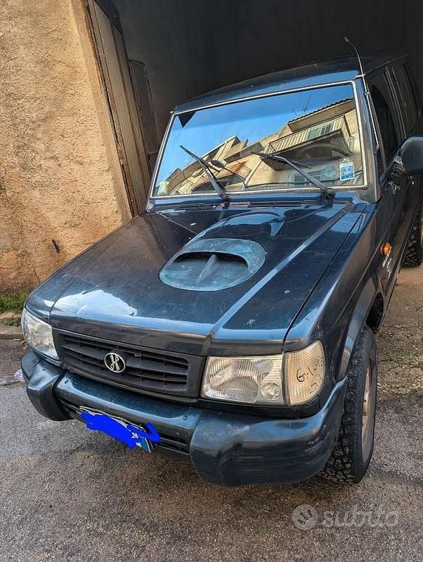 Verde Usata 1998 Hyundai Galloper SUV | 2500 € (Ottimo prezzo) - Immagine 1/4