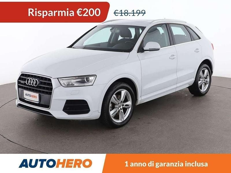 Bianco Usata 2016 Audi Q3 Sport SUV | 17.999 € (Buon prezzo) - Immagine 1/3