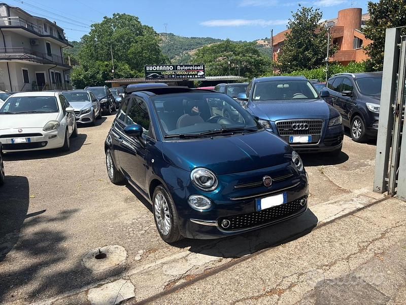 Blu Usata 2024 Fiat 500C Cabrio | 15.499 € (Buon prezzo) - Immagine 1/4