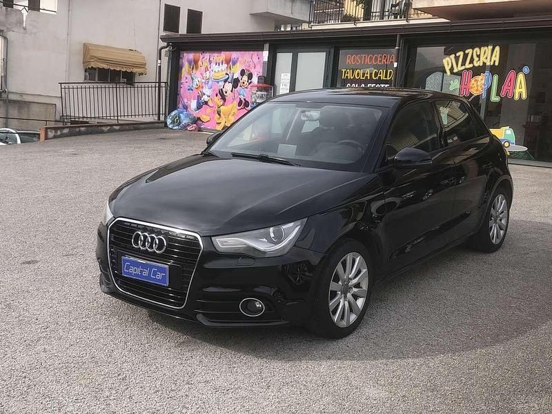 Usata Audi A1 Ambition 86 CV (63 kW) 2012 Nero Utilitaria