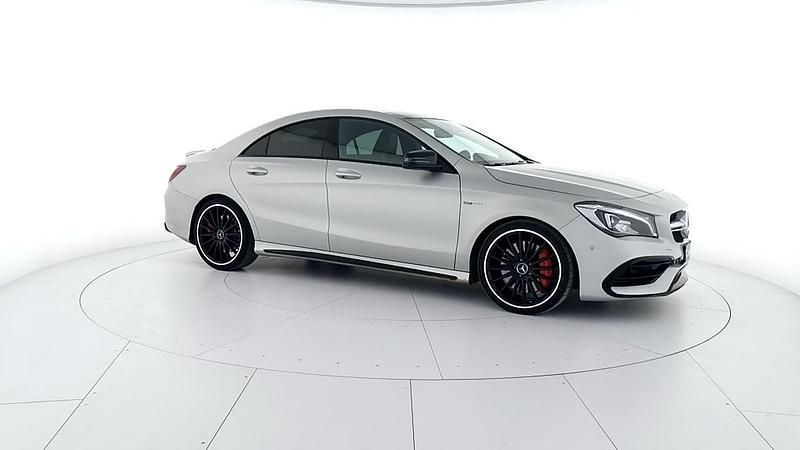 Usata Mercedes CLA45 AMG AMG 381 CV (280 kW) 2019 Argento Berlina