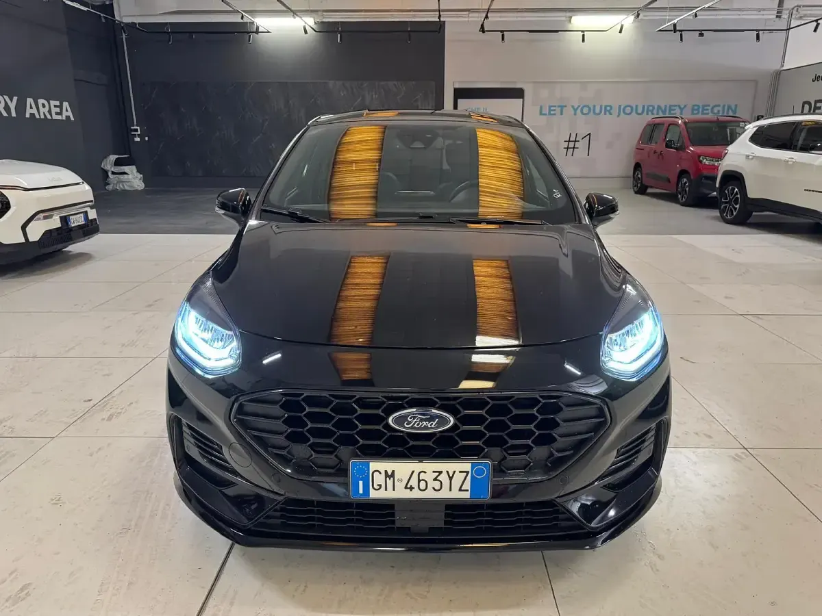 Usata Ford Fiesta ST-Line X 125 CV (91 kW) 2023 Nero Utilitaria